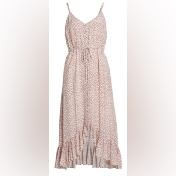 ‼️RARE‼️🎸RAILS🎸🔥NWT🔥Frida Button-Front Midi-Dress in Garden Party—Size M